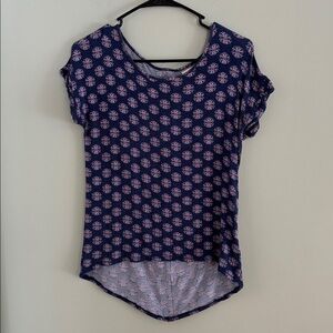 Hippie Rose Lightweight Funky Artsy Boho Bohemian Shirt Women’s Size S Small